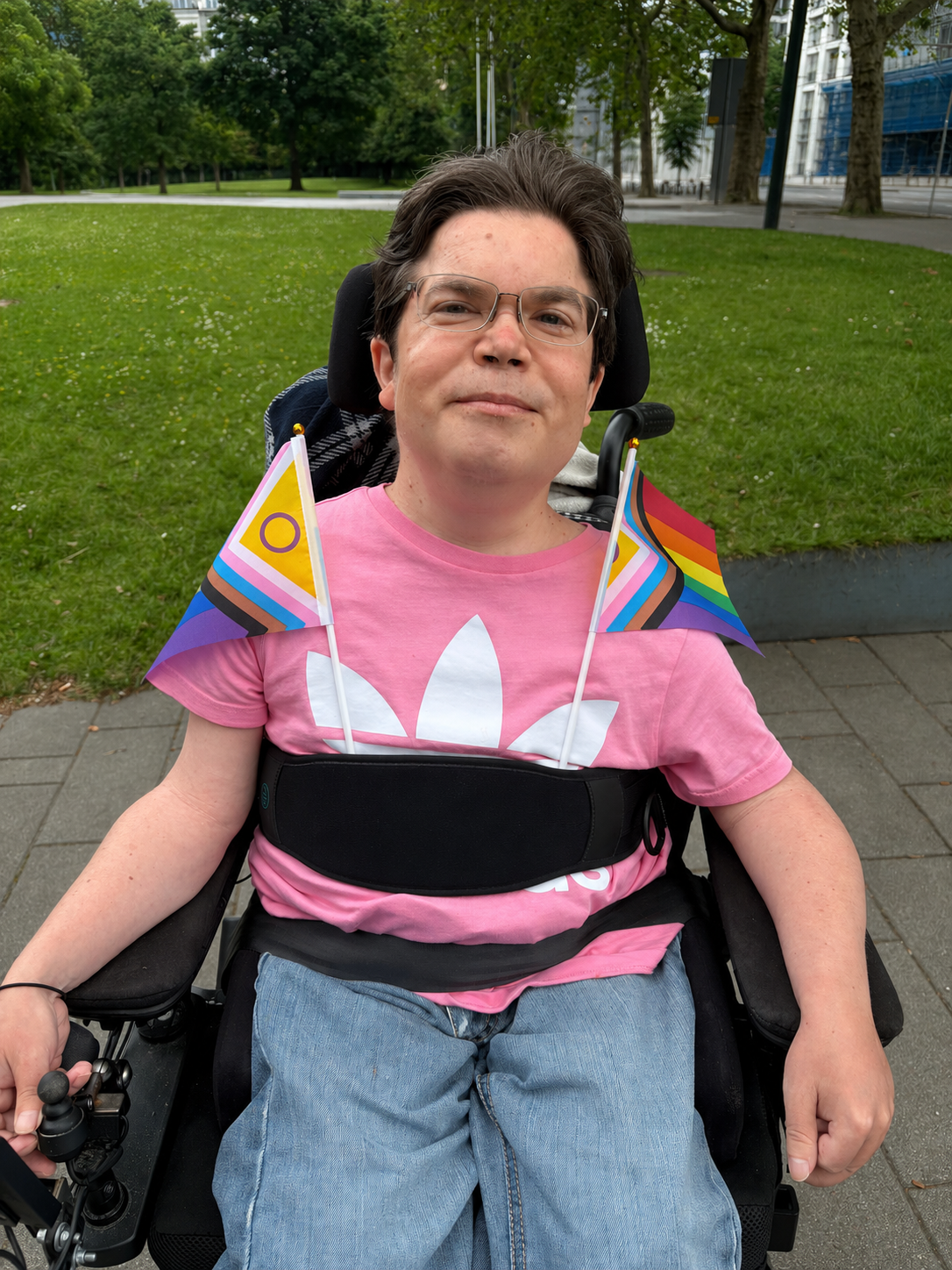 Nicolas Bellm, Vorstandsmitglied von queerhandicap e.V.
